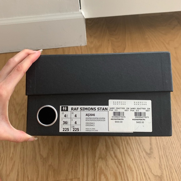 Adidas Raf Simons x Stan Smith Ashpink Sneakers - Picture 5 of 5